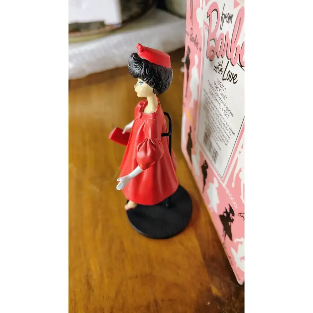 BARBIE DOLL 1993 EnescoFashion Collection Figurine Red Flare Figure - Picture 4 of 6